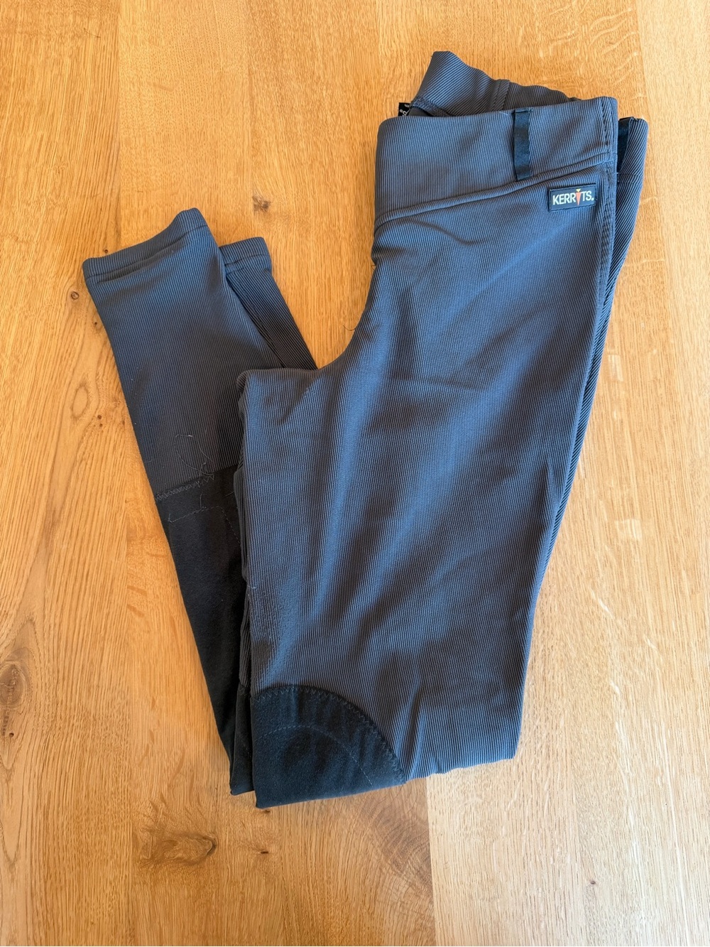 Kerrits Knee Patch Riding Breeches – Gray – Women’s Medium